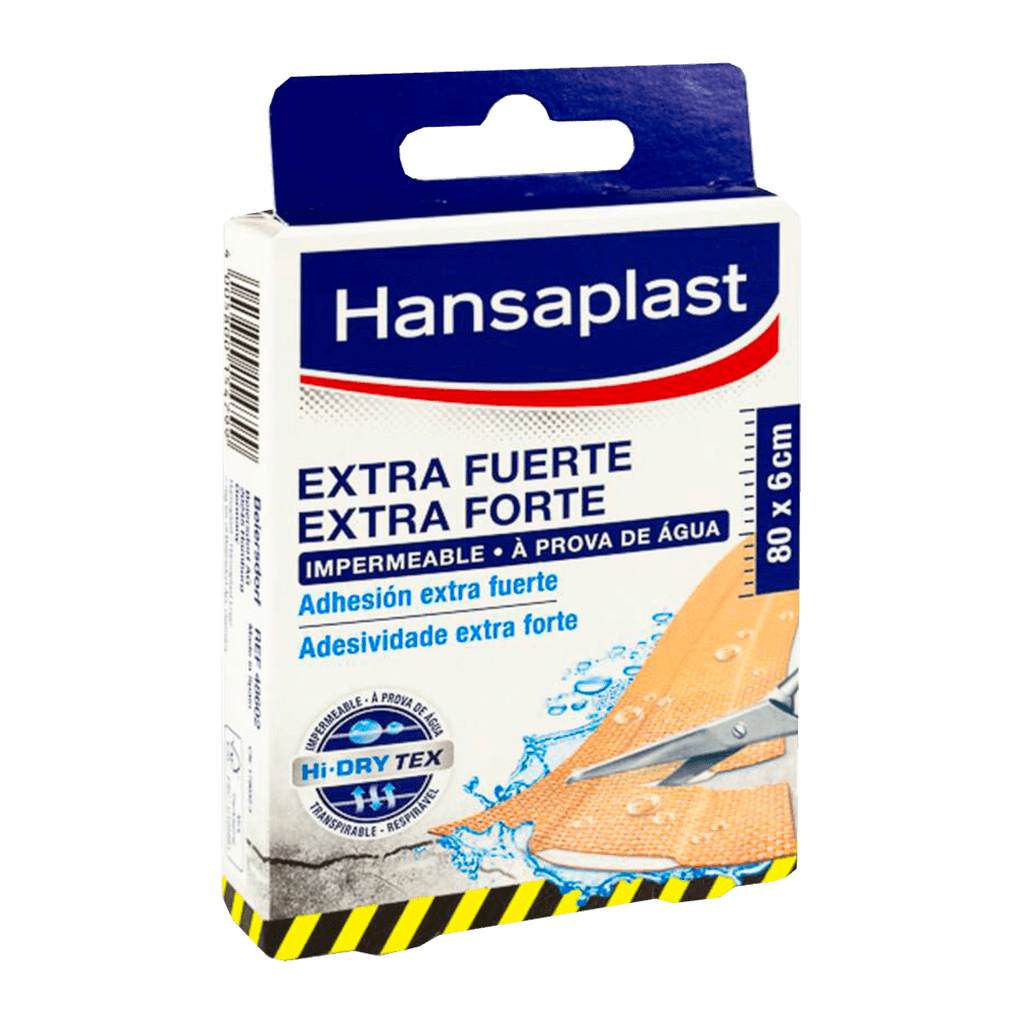 Imagen de Hansaplast Extra Power Aposito Adhesivo 8 Tiras X