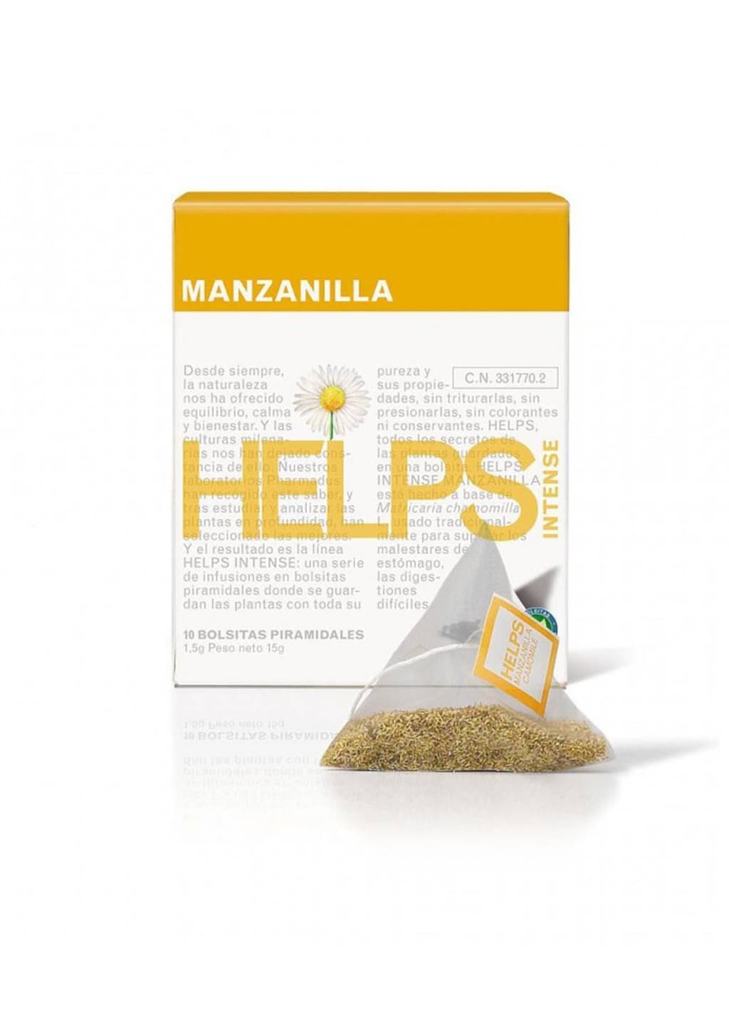 Imagen de Helps Intense Manzanilla 10 Filtros