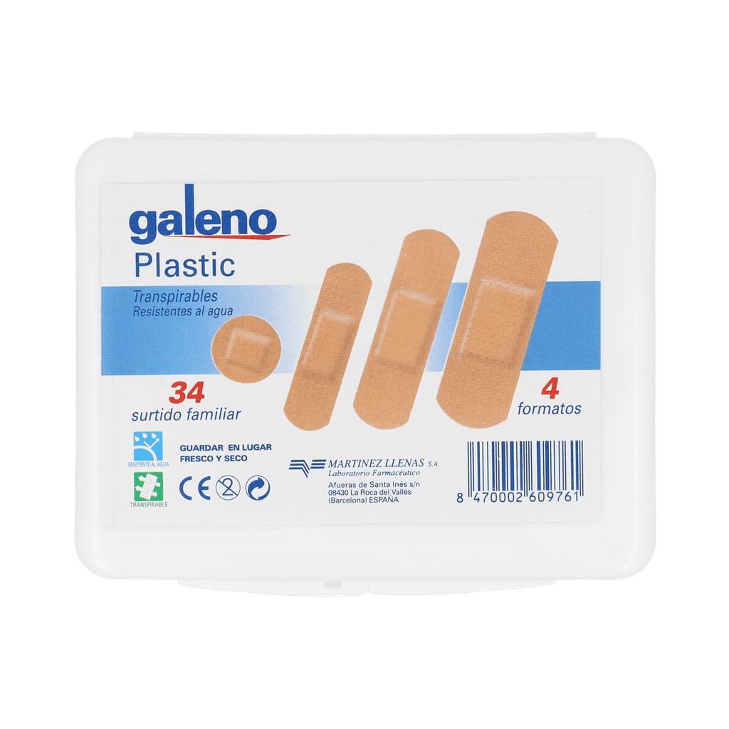 Imagen de Galeno Plastic Aposito Adhesivo Color Piel Surtidas
