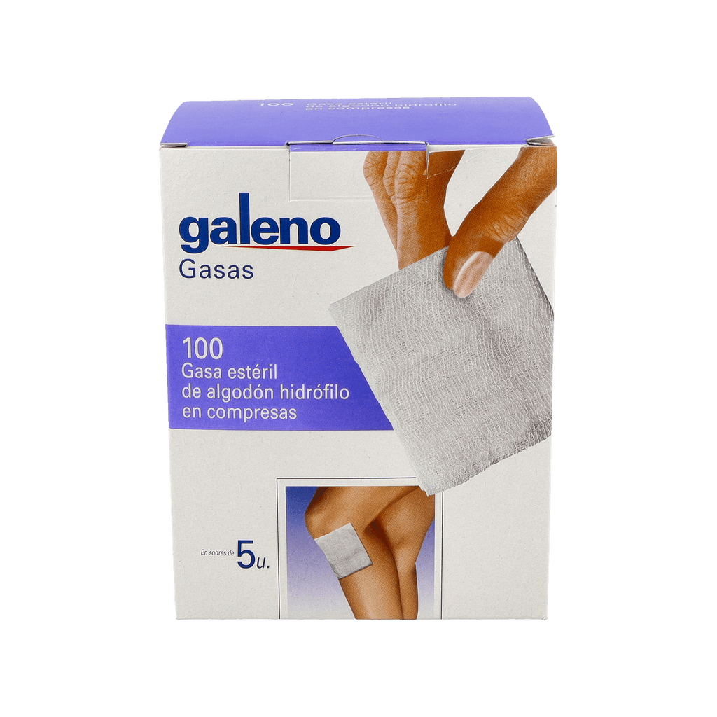 Imagen de Gasa esteril algodon hidrofilo compresas Galeno