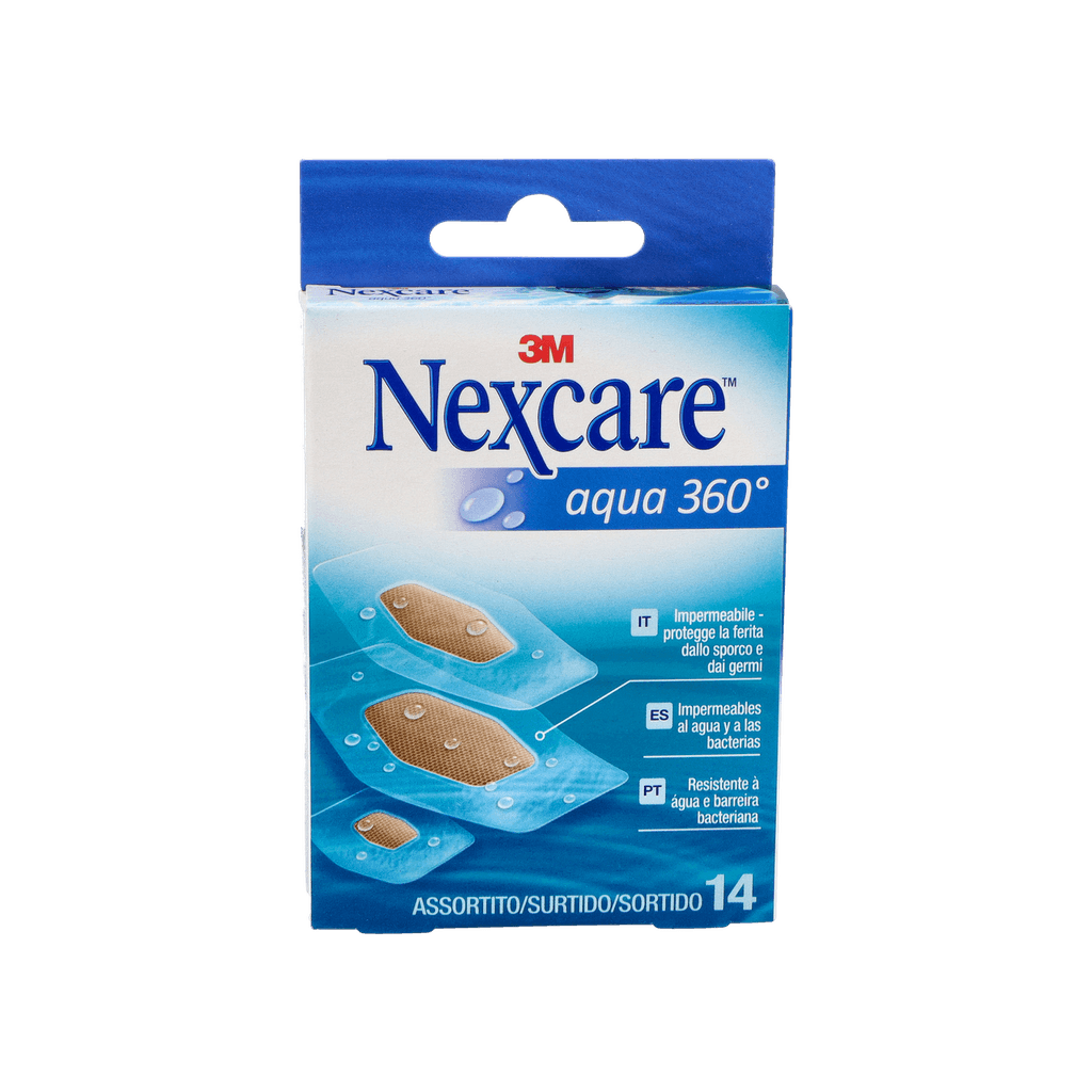 Imagen de Nexcare Agua 360º Aposito Adhesivo Surtido 14 Apositos