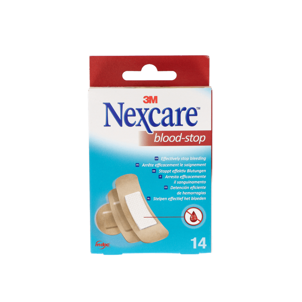 Imagen de Nexcare Blood Stop Aposito Coagulante 14 Apositos Surtidos