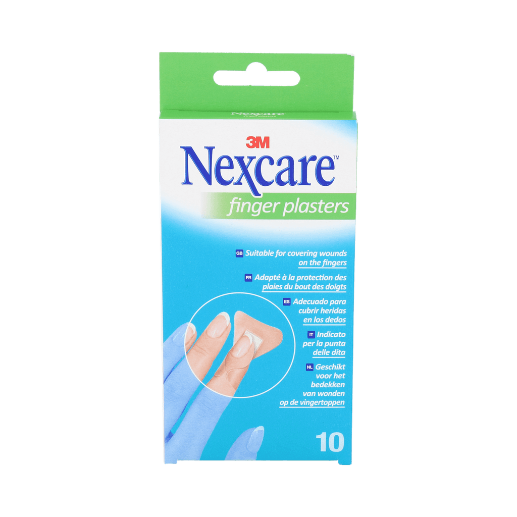 Imagen de Nexcare Finger Plasters Aposito Adhesivo 10 Tiras