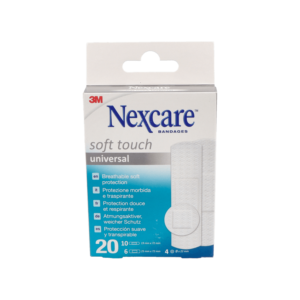 Imagen de Nexcare Soft Tiras Protectoras Suaves Aposito Adhesivo Surtido