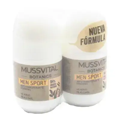 Imagen de Mussvital Essentials Botanics Antitranspirante Men Sport Arroz
