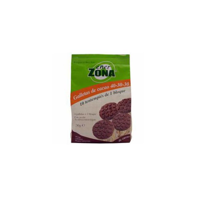 ENERZONA GALLETAS CACAO 40UI/BOLSA