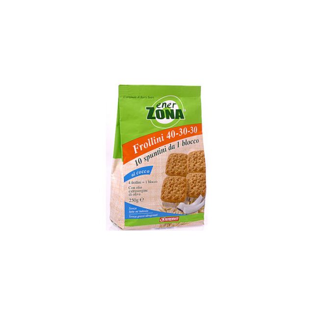 ENERZONA GALLETAS COCO 40UI/BOLSA