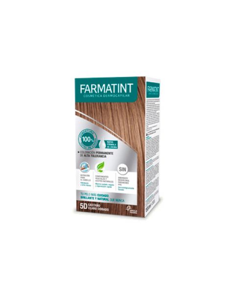 Farmatint Crema 5D Castaño Claro Dorado