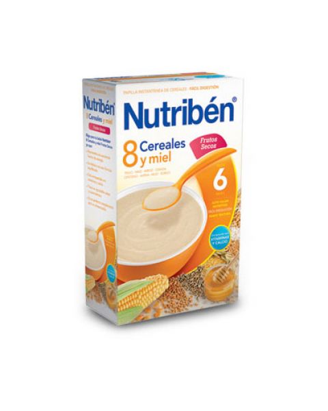 Papilla 8 Cereales Miel Y Frutos Secos 600 g