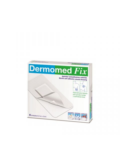 Dermomed Apósitos Fix 6 Unidades 9 cm x 5 cm