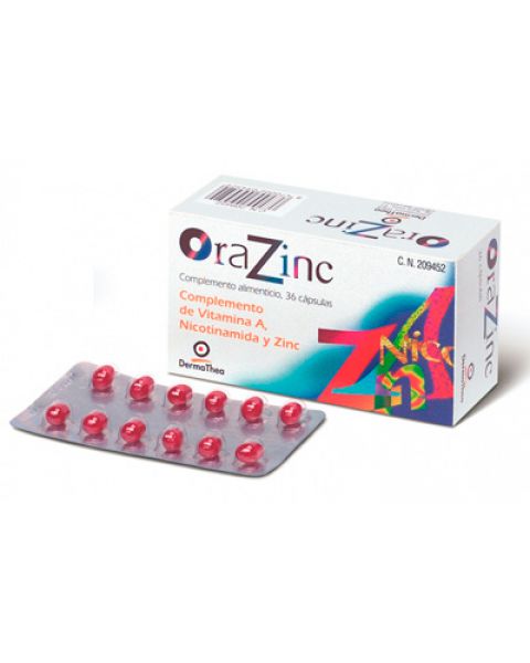Orazinc 36 Capsulas