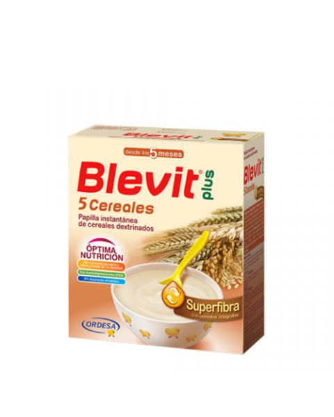 Papilla Blevit Plus Superfibra 5 Cereales