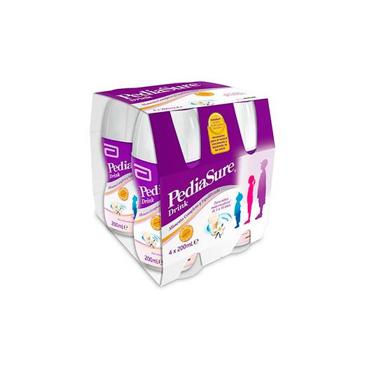 Pediasure Drink Vainilla 4 Unidades 200 ml