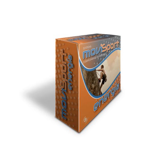 Movisport Energía 12 Sticks - Aporte extra para deportistas