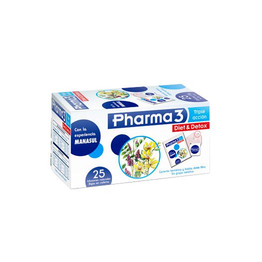 Bie3 Pharma3 Diet & Detox 25 Filtros