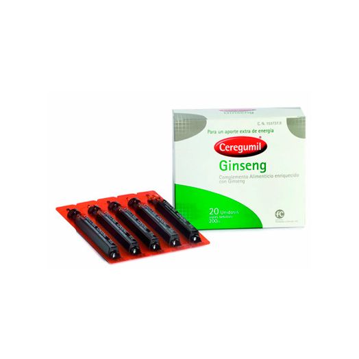 Ceregumil Ginseng 20 Viales bcatl