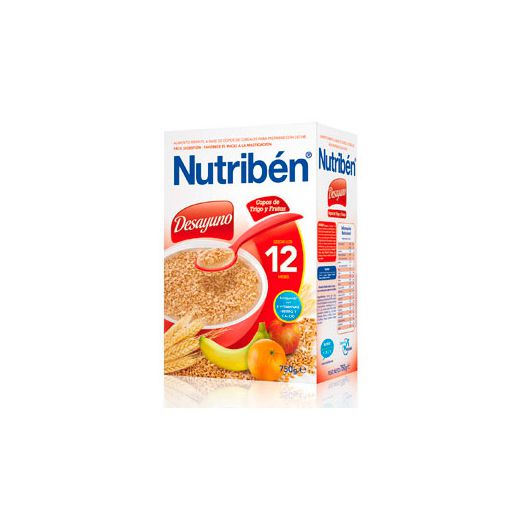 Nutriben Desayuno Copos De Trigo Y Frutas