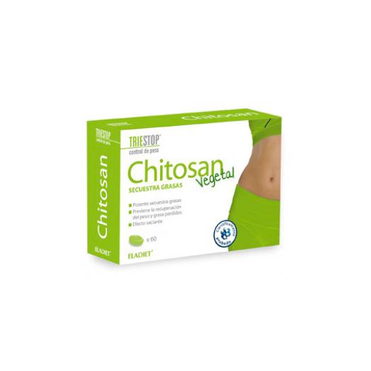 Eladiet Triestop Chitosan Vegetal 60 Comprimidos