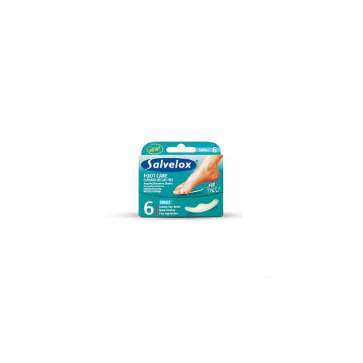Salvelox FootCare 6 Apositos Hidrocoloides Pequeños