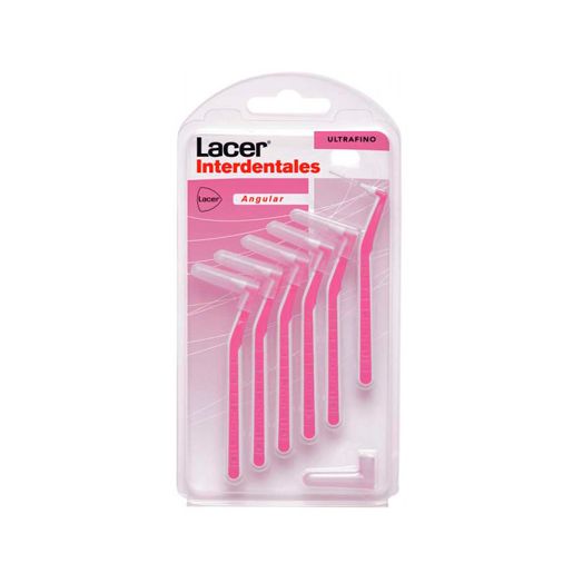 Lacer Cepillo Interdental Angular Ultrafino 6 Unidades