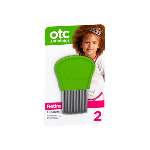 OTC Antipiojos Lendrera Peine Puas Estrechas