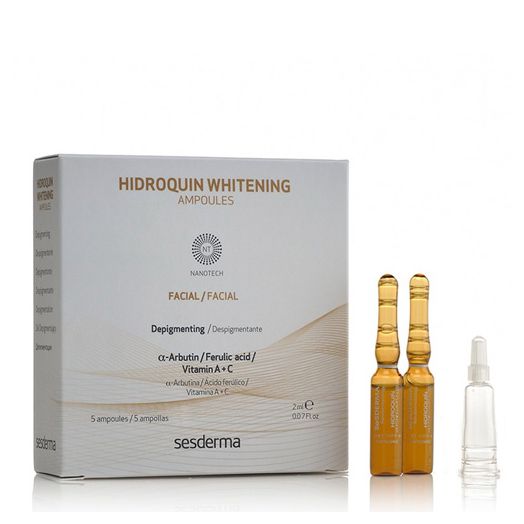 Hidroquin Whitening 5 Ampollas 2 ml