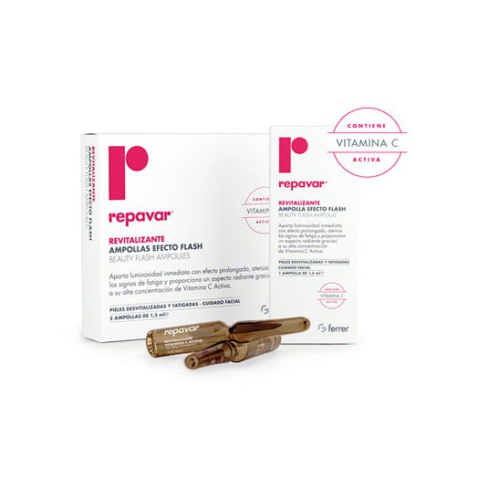 Repavar Revitalizante 1 Ampolla Efecto Flash