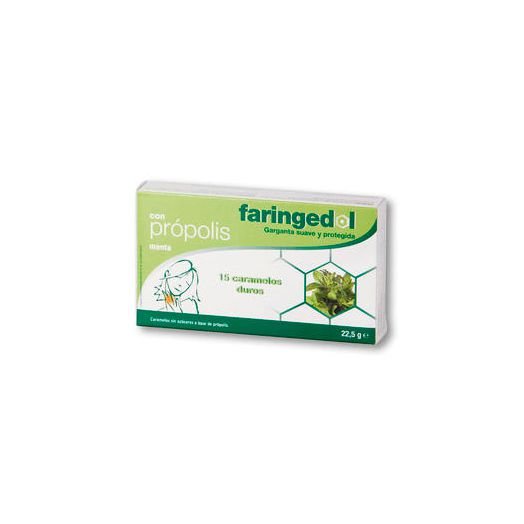 Faringedol 15 Caramelos De Menta