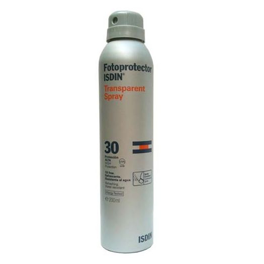 Fotoprotector Isdin SPF 30 Spray Transparente 200 ml