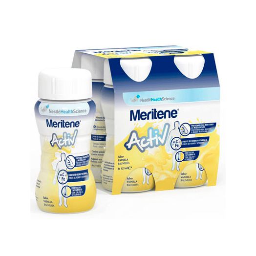 Meritene Activ Sabor Vainilla 4 Botellas