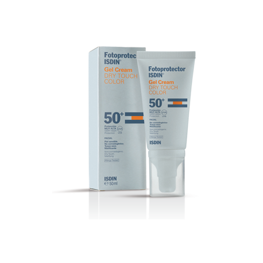 Fotoprotector Isdin SPF 50+ Gel Crema Color 50 ml