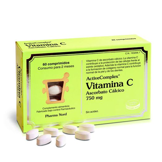Active Complex Vitamina C Ascorbato Calcico 60 Comprimidos