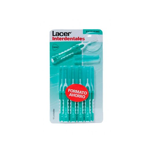 Lacer Cepillo Interdental Recto Extrafino 10 Unidades