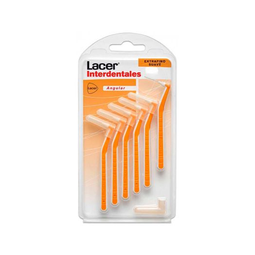 Lacer Cepillo Interdental Angular Extrafino Suave 10 Unidades