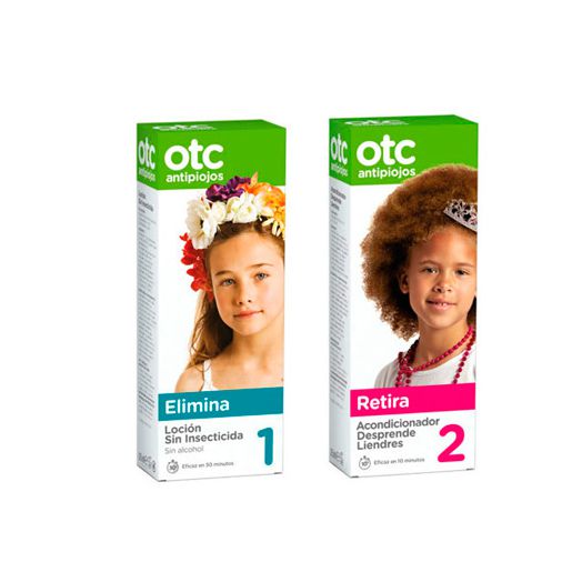 OTC Antipiojos Pack Sin Insecticidacaja (Locion + Acondicionador)