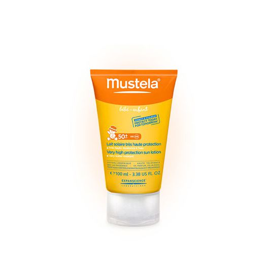 Mustela SPF 50+ Leche Solar Corporal Muy Alta Proteccion 100 ml