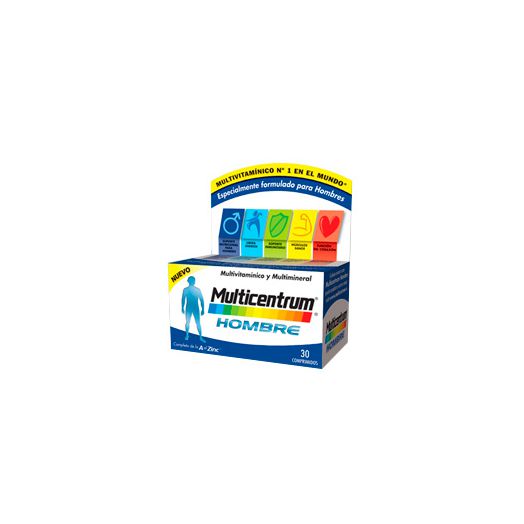 Multicentrum Hombre 30 Comprimidos