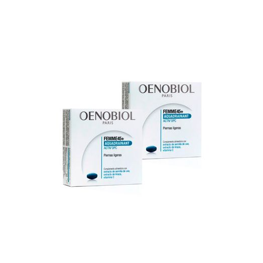 Oenobiol Femme 45+ Aquadrainant Duplo 60 Comprimidos bcatl