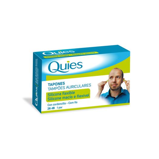 Tapon Quies Silicona Cordon Quies 1 Par bcatl