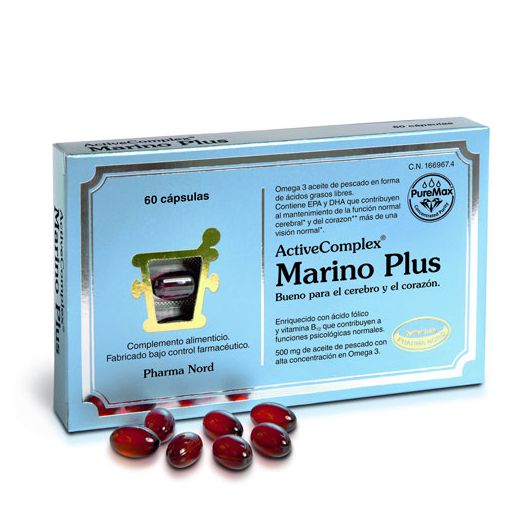 Active Complex Marino Plus 60 Cápsulas - RIco en Omega 3