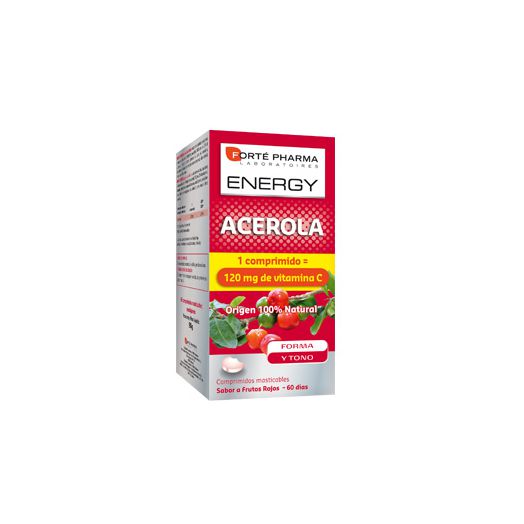 Energy Acerola 60 Comprimidos Masticables