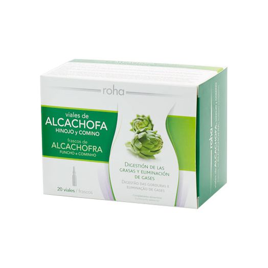 Roha Alcachofa Hinojo Y Comino 20 Viales