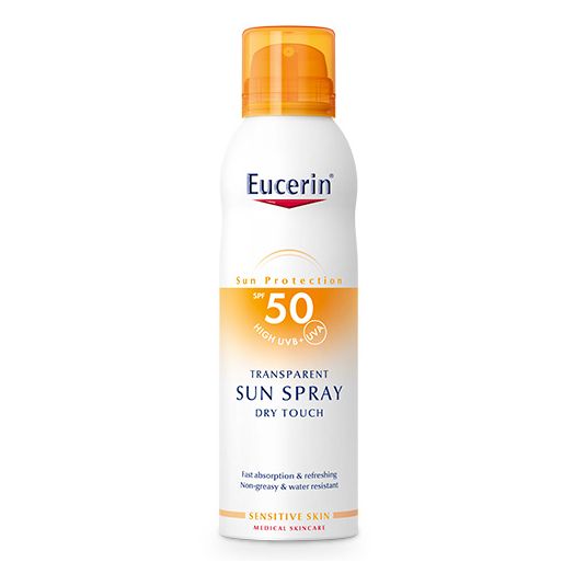 Eucerin Dry Touch SPF 50 Spray Transparente 200 ml