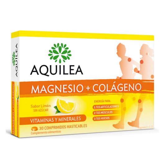 Aquilea Magnesio y Colágeno 30 Comprimidos Masticables