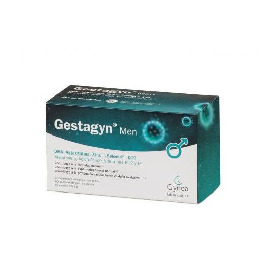 Gestagyn Men 60 Cápsulas - Tratamiento para mejorar la fertilidad masculina