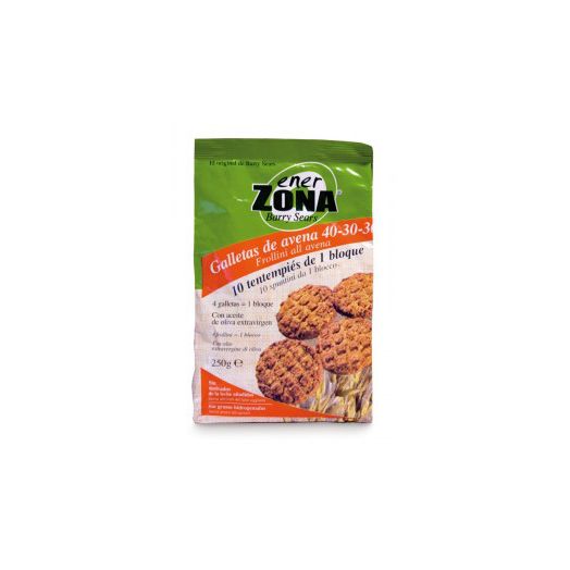 ENERZONA GALLETAS DE AVENA 40UI/BOLSA