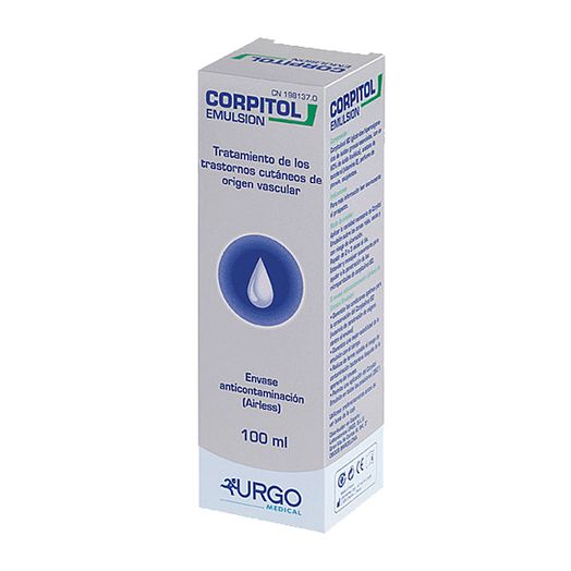 Corpitol Emulsión 100 ml - tratamiento para varices y úlceras