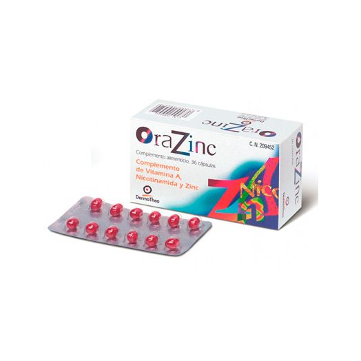 Orazinc 36 Capsulas