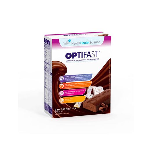 Optifast 6 Barritas Chocolate