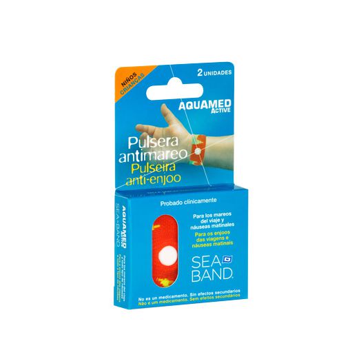 Aquamed Pulsera Antimareo Niños 2 Unidades